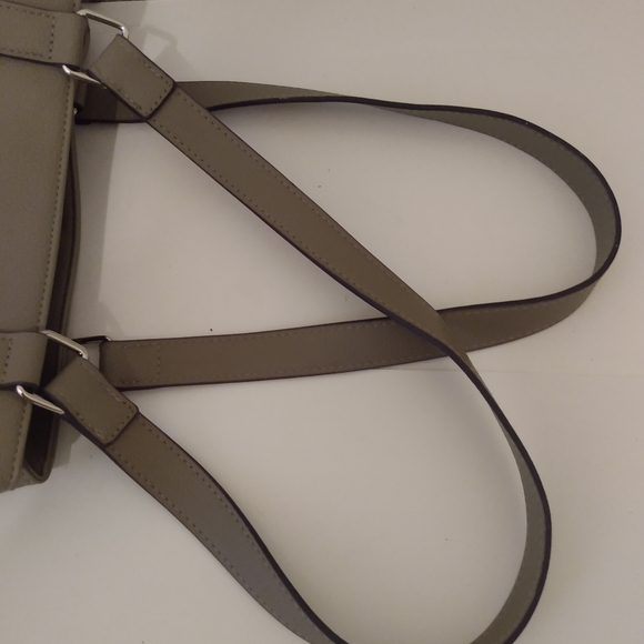 Rosetti Faux Leather Double Handle Zip Snap Shoulder Bag - Picture 11 of 12